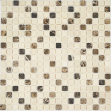 Мозаика Pietrine Pietra MIX 8 MAT, 15х15х4 мм, MOSAICSTORY 30092