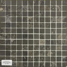 Мозаика Pietrine Graphite MAT 23х23 мм, MOSAICSTORY 35809