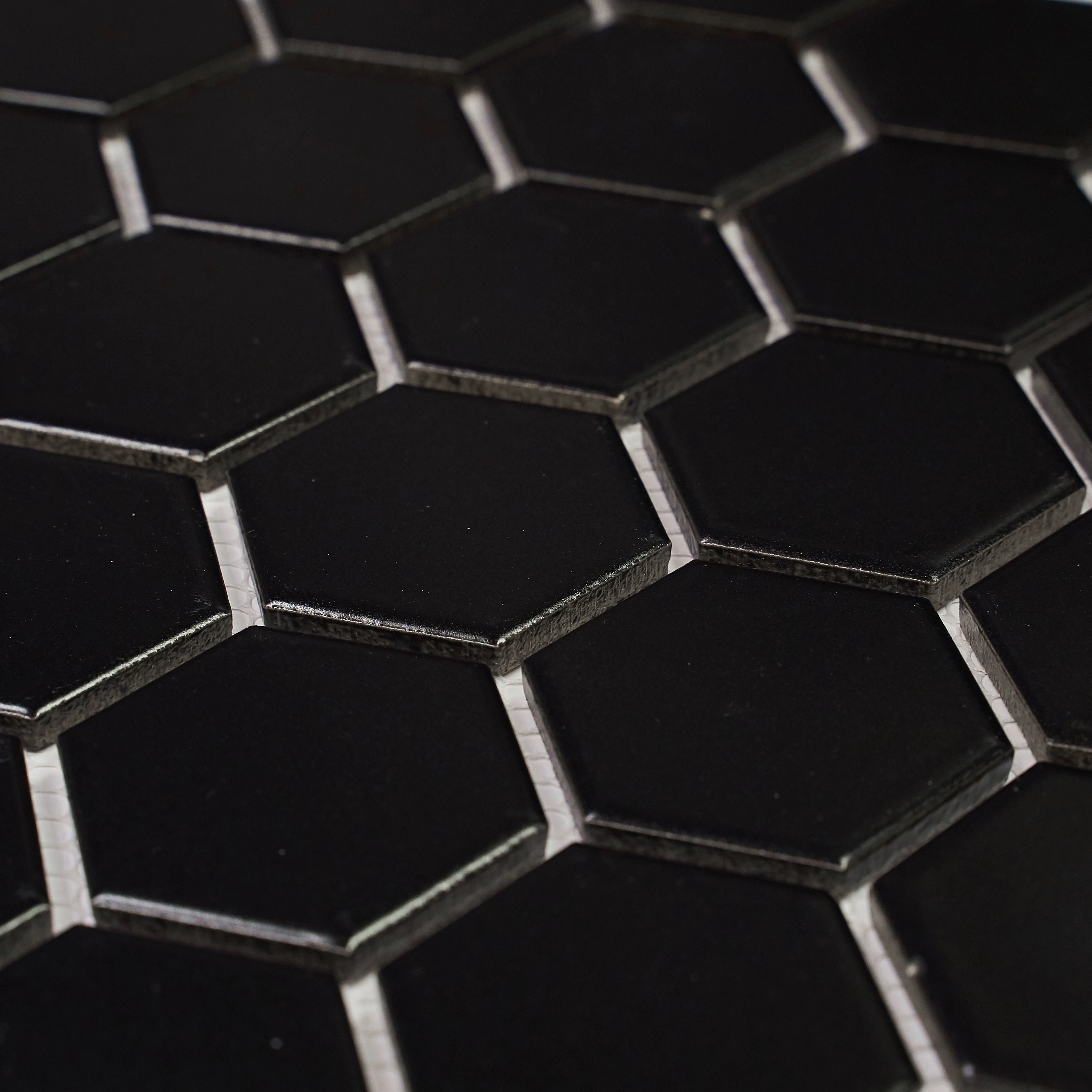 Мозаика L'Universo Dark Hexagon, 51х59х6 мм, MOSAICSTORY 30321
