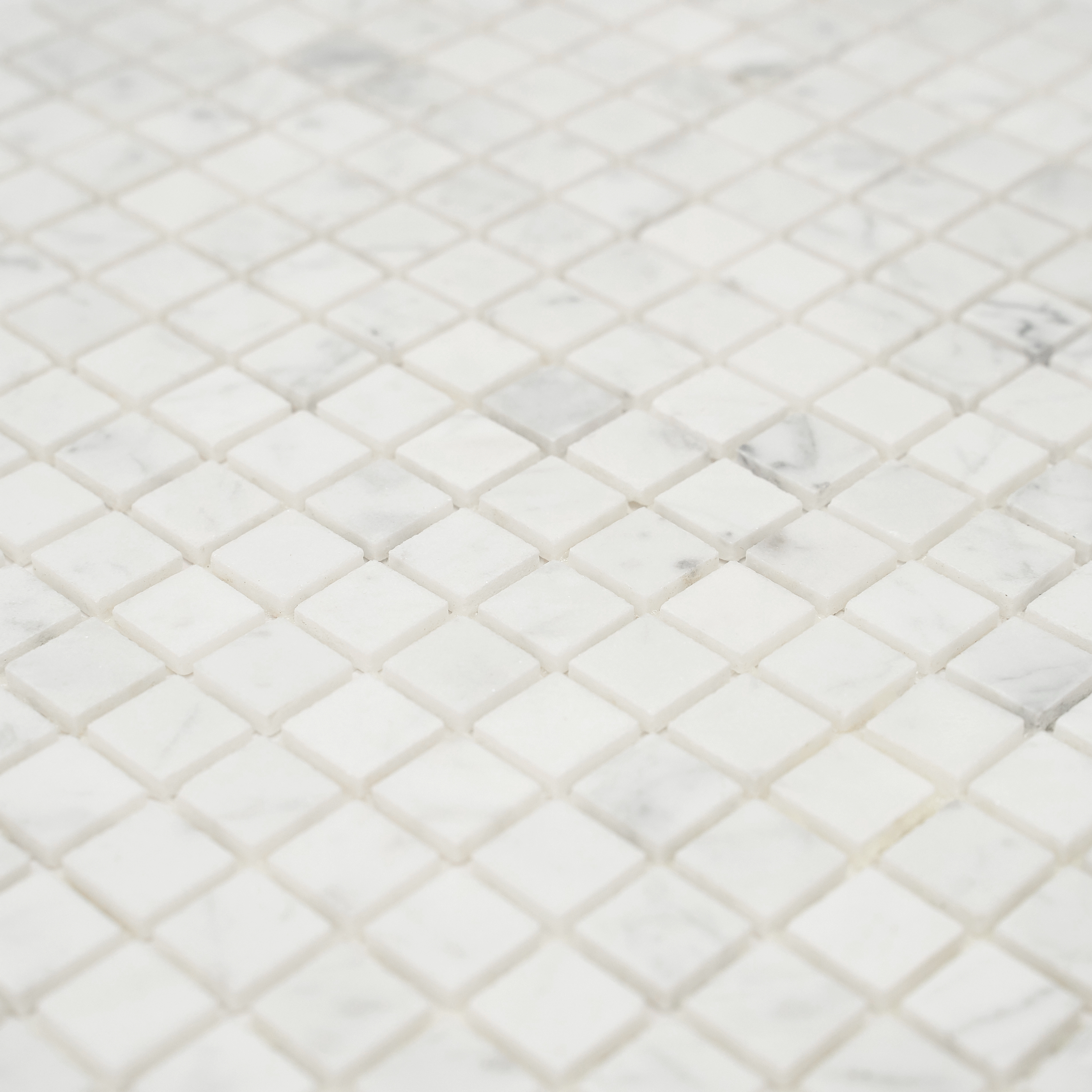 Мозаика Pietrine Bianco Aspen POL, 15х15х4 мм, MOSAICSTORY 30009