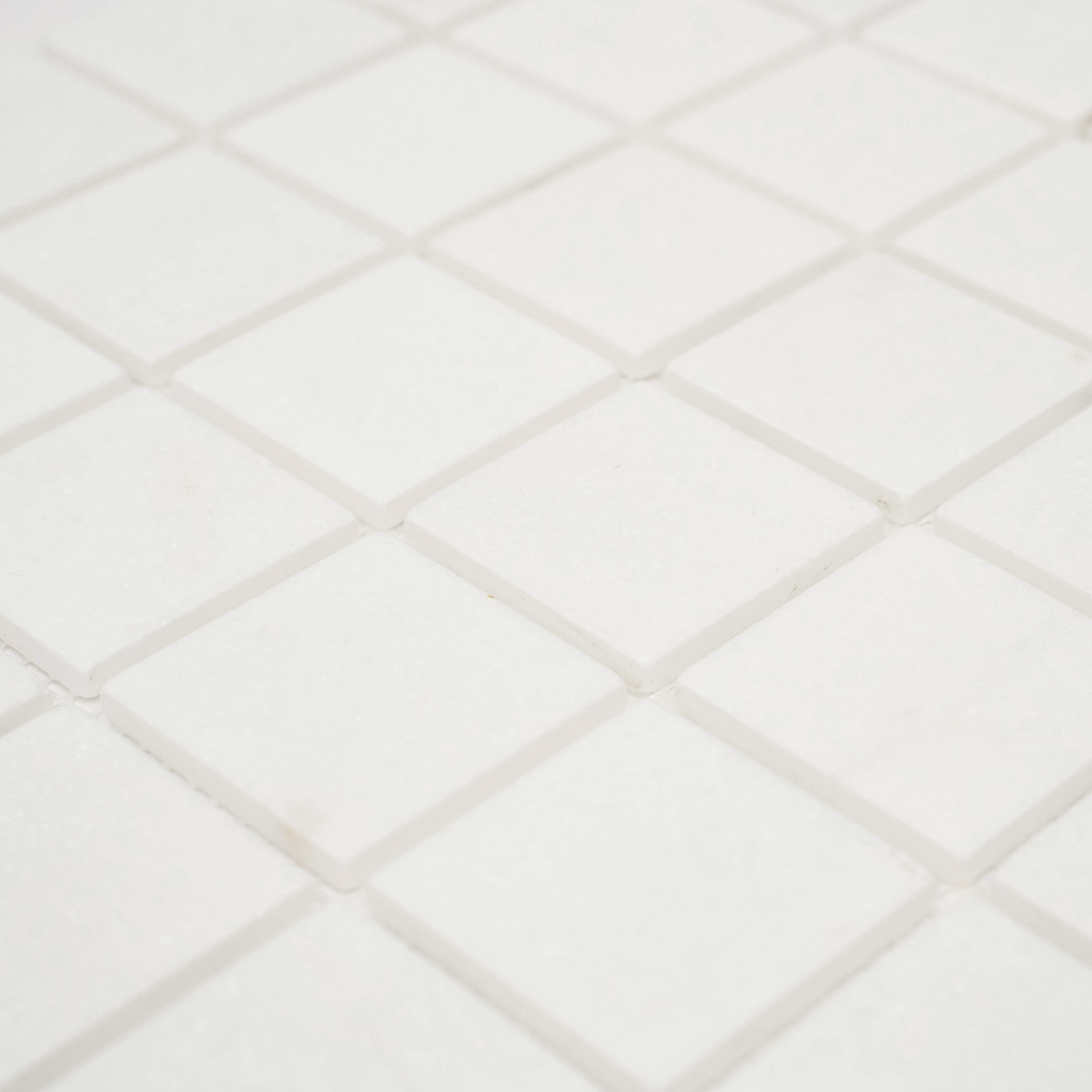 Мозаика Pietrine Bianco Crystal MAT, 48х48х6 мм, MOSAICSTORY 30052