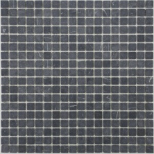 Мозаика MONTE Negro Mat, 15х15 мм, MosaicStory MS-305