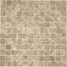 Мозаика Pietrine Emperador Light MAT, 23х23х4 мм, MOSAICSTORY 35421