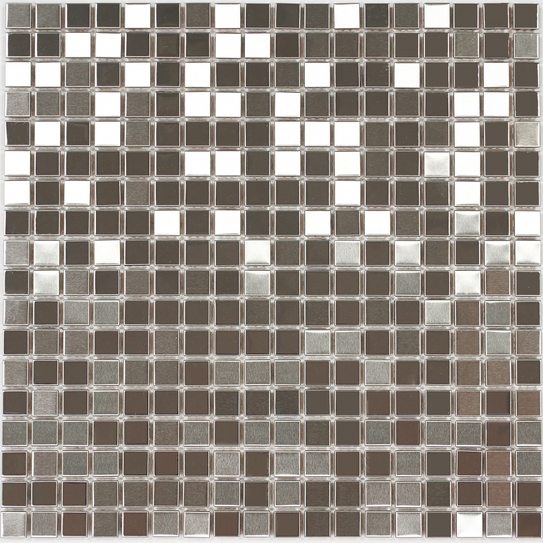 Мозаика Ferro Modern, 15х15х8 мм, MOSAICSTORY 30237