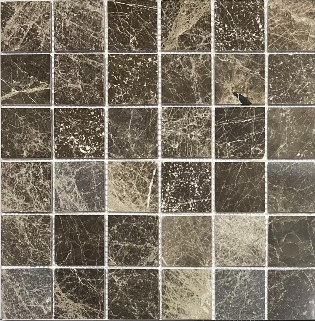Мозаика Pietrine Sultan Dark POL, 48x48x4 мм, MOSAICSTORY 35805