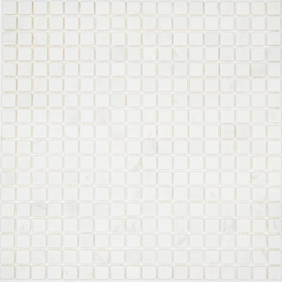 Мозаика Pietrine Dolomiti Bianco MAT, 15х15х4 мм, MOSAICSTORY 30021