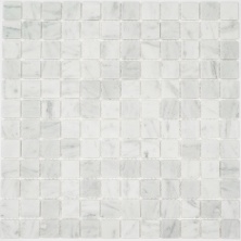 Мозаика Pietrine Bianco Aspen MAT, 23х23х4 мм, MOSAICSTORY 35400