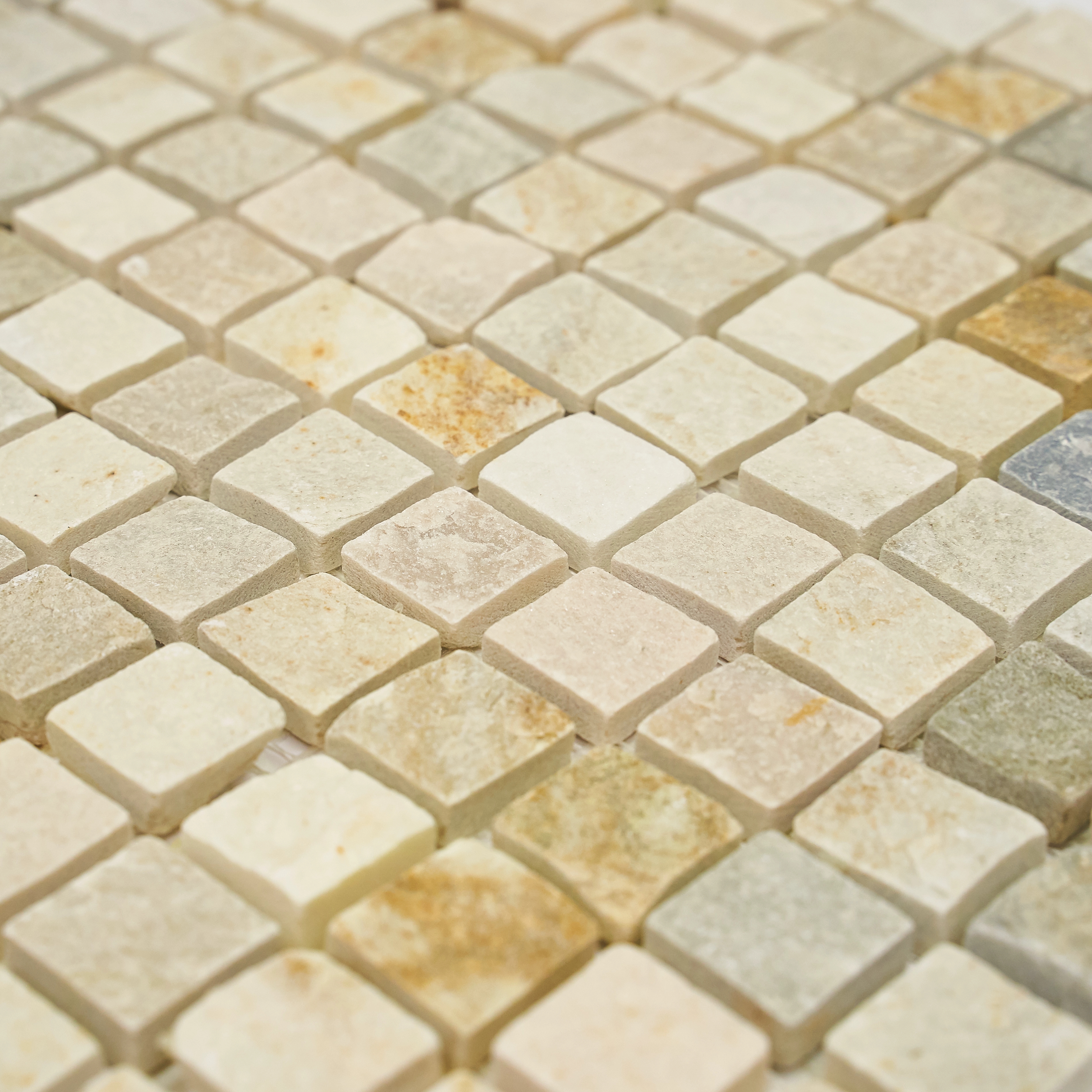 Мозаика Pietrine Slate Rustic MIX 1, 23х23х8 мм, MOSAICSTORY 30134
