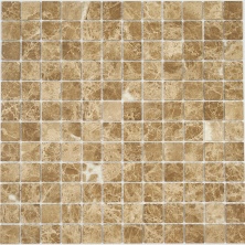 Мозаика Pietrine Emperador Light POL, 23х23х4 мм, MOSAICSTORY 35420