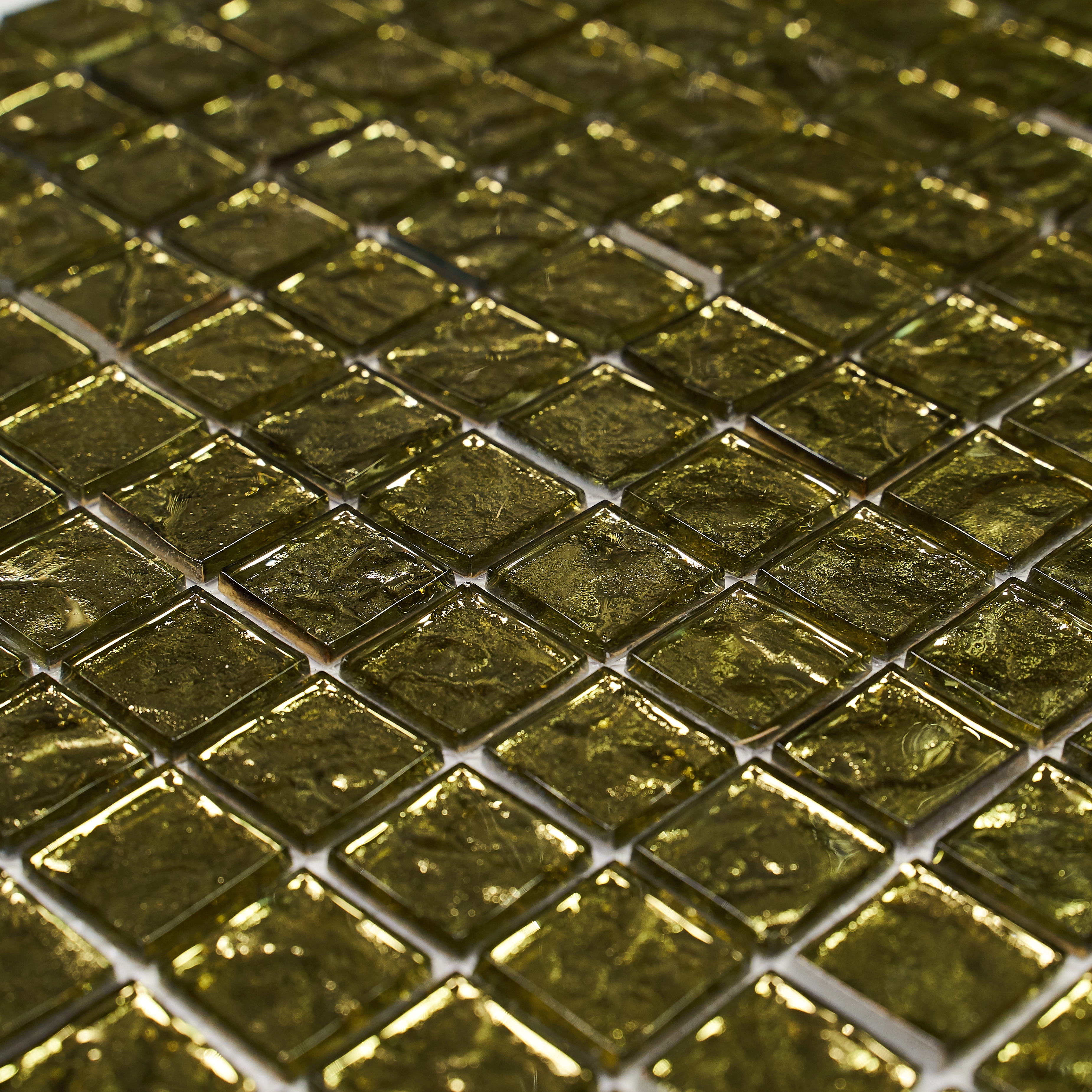 Мозаика Alchimia Golden Wave, 23х23х4 мм, MOSAICSTORY 30258