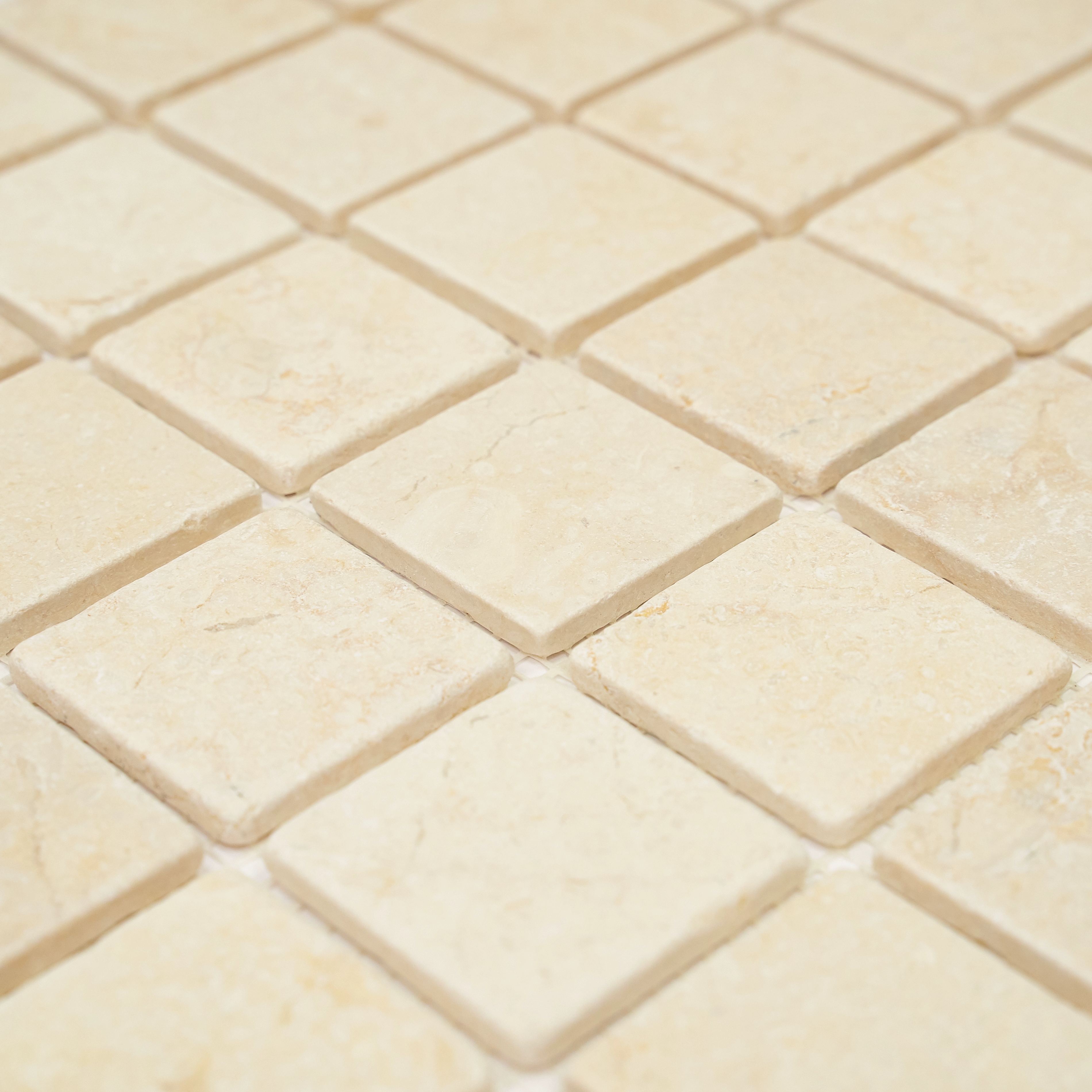 Мозаика Pietrine Botticino MAT, 48х48х6 мм, MOSAICSTORY 35406